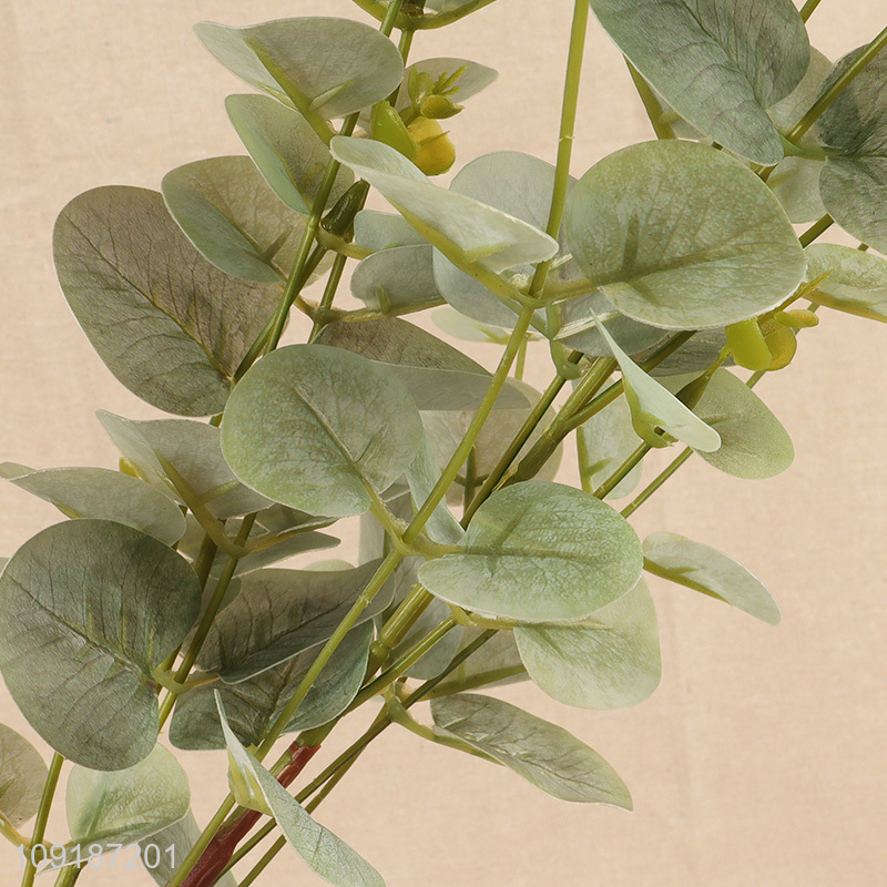 Most popular fake green leaf plant artificial tree branches