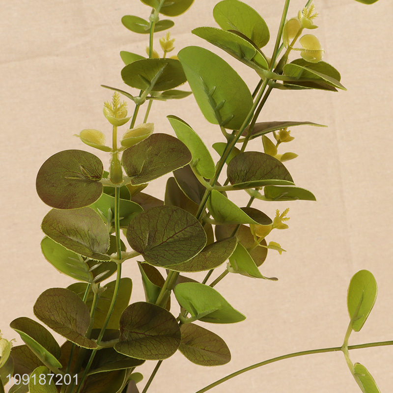 Most popular fake green leaf plant artificial tree branches