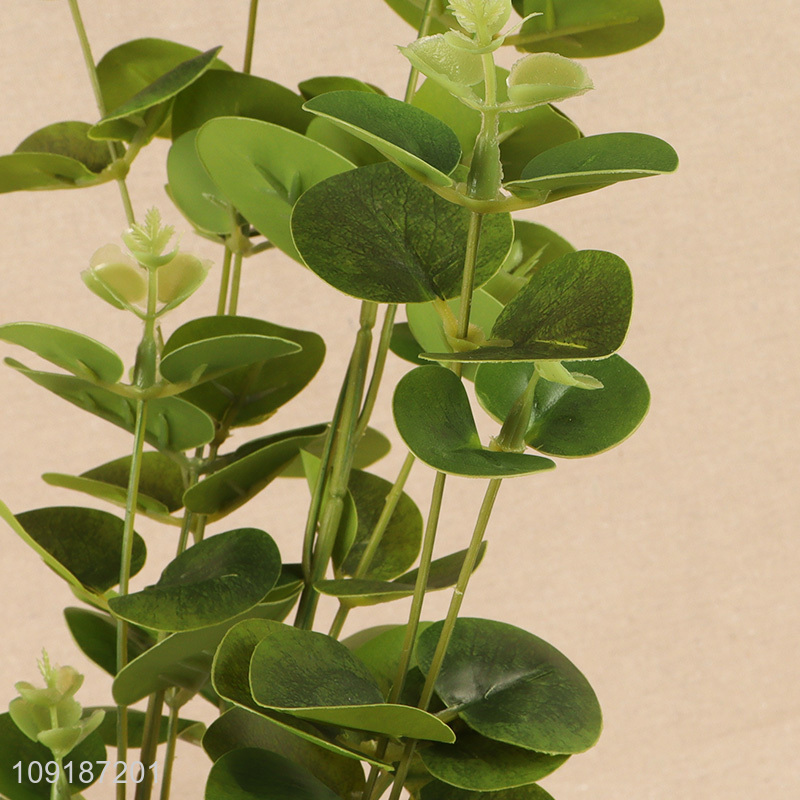 Most popular fake green leaf plant artificial tree branches