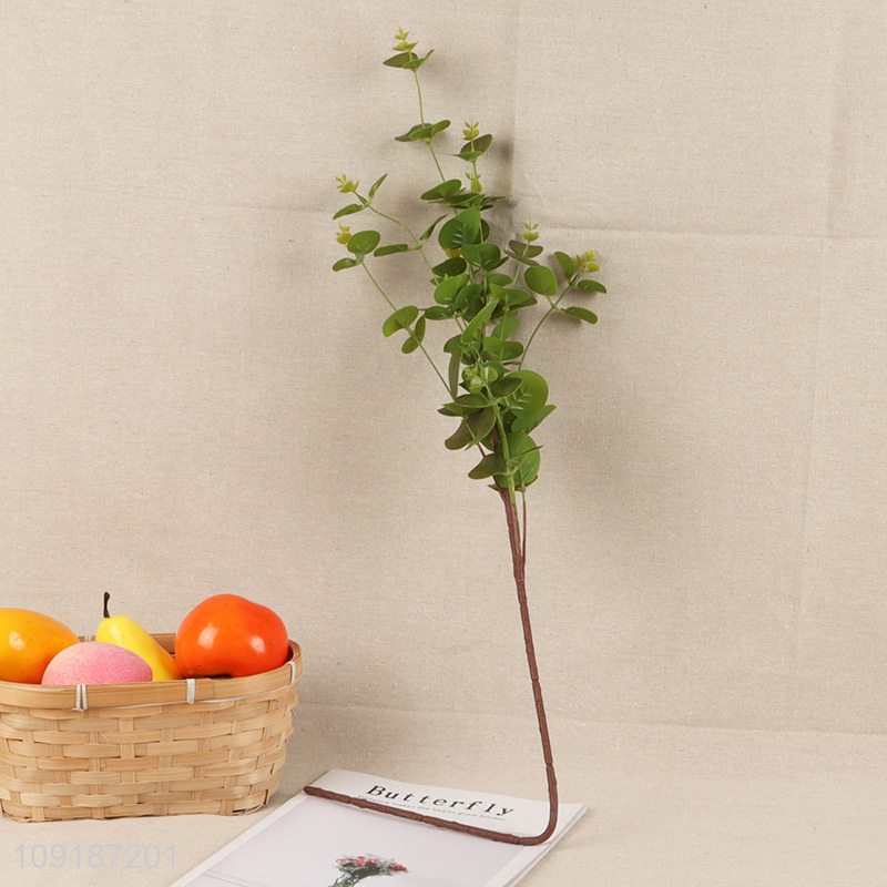 Most popular fake green leaf plant artificial tree branches