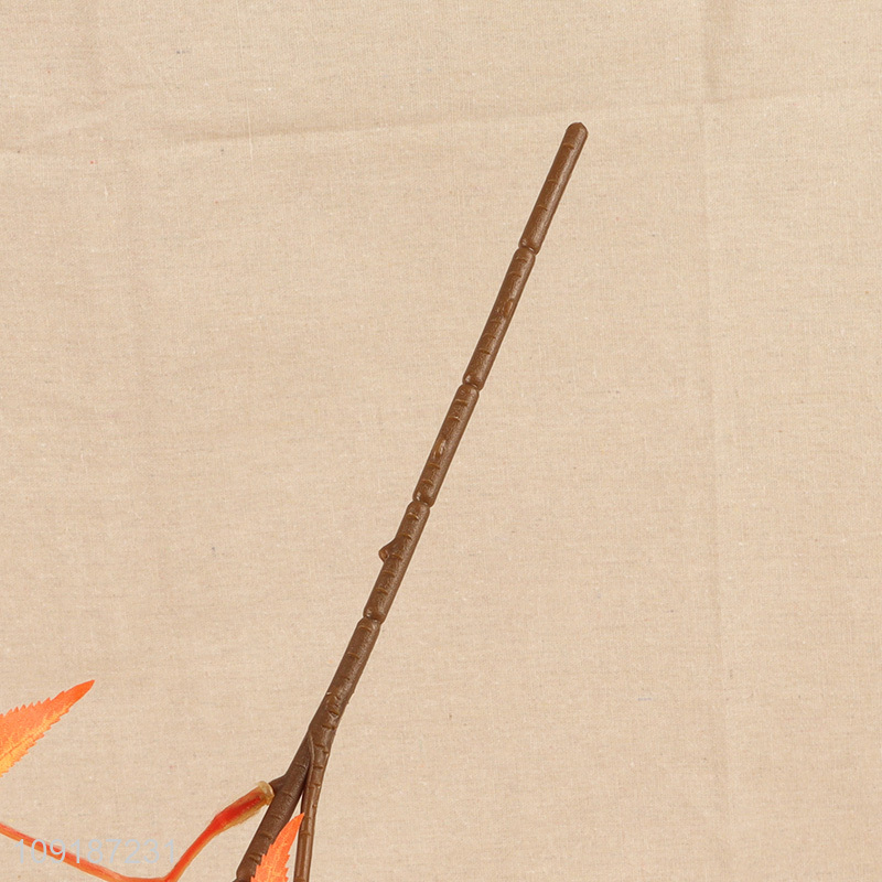 Good selling fake maple leaves artificial tree branches wholesale