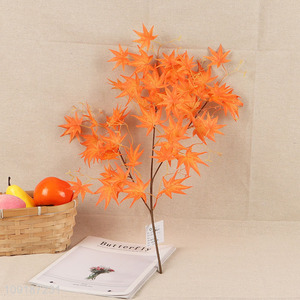 Good selling fake maple leaves artificial tree branches wholesale