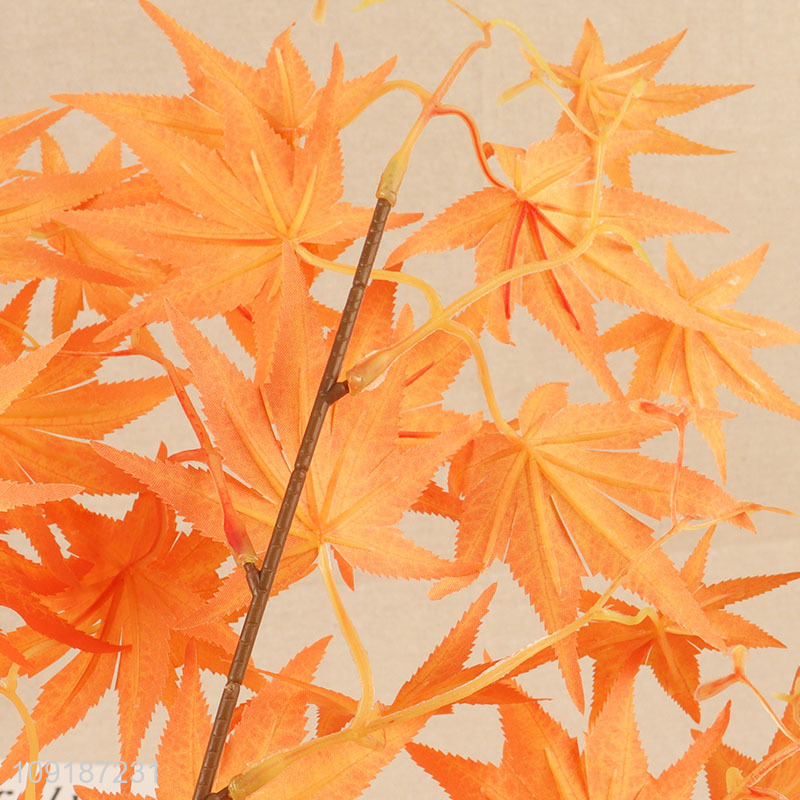 Good selling fake maple leaves artificial tree branches wholesale