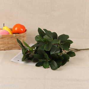 Good quality green coral leaf artificial tree branches for sale