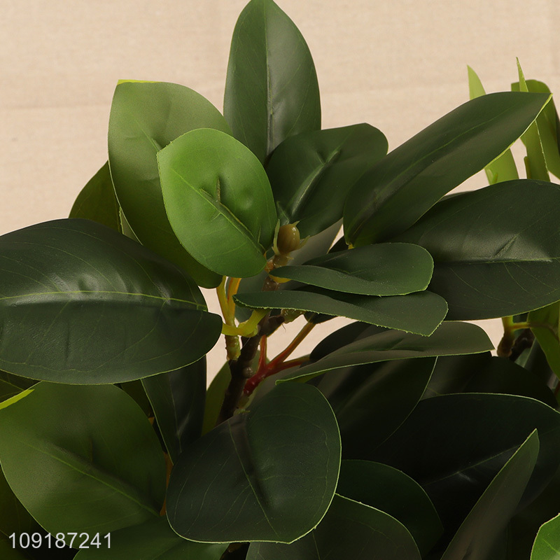 Good quality green coral leaf artificial tree branches for sale