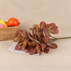 Top selling artificial tree branches fake coral leaves for home decor