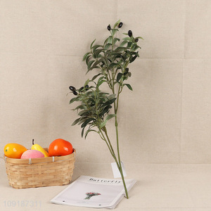 Factory wholesale home decor artificial tree branches fake leaves