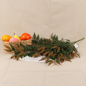China wholesale natural artificial tree branches fake leaves for home decor