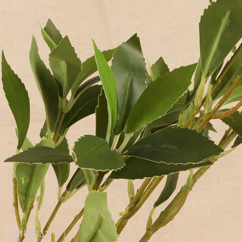 China factory home decor artificial tree branches fake leaves