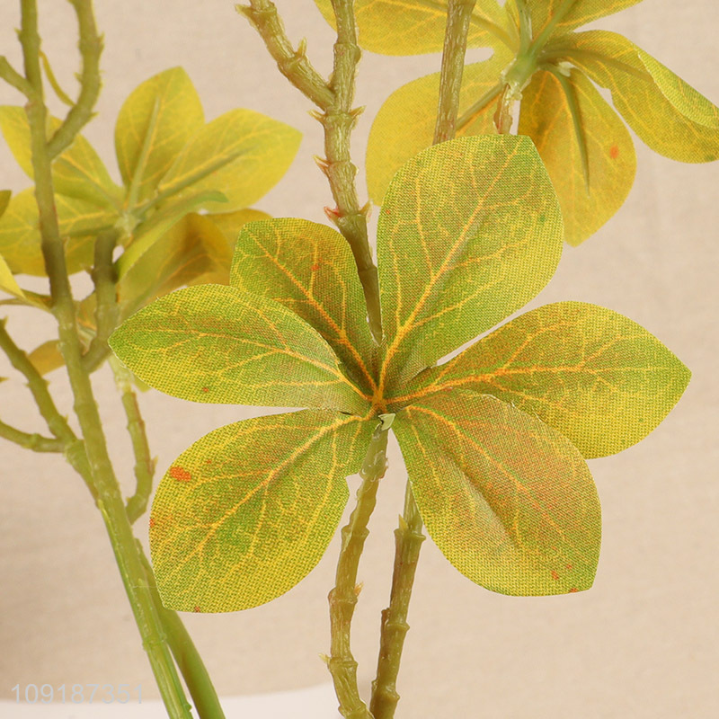 Low price living room decor artificial tree branches fake leaves