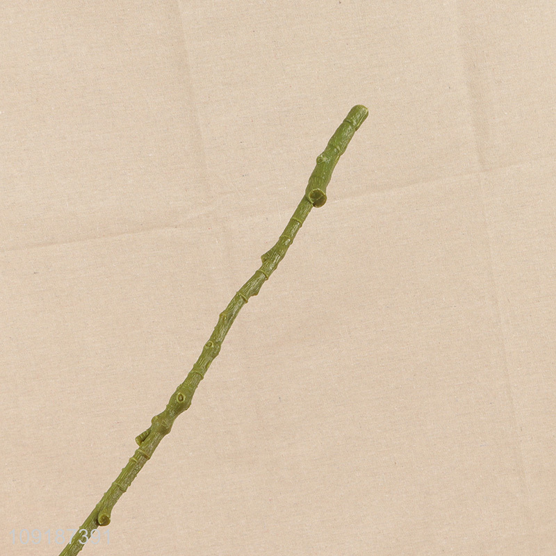 China products green artificial tree branches fake leaves for sale