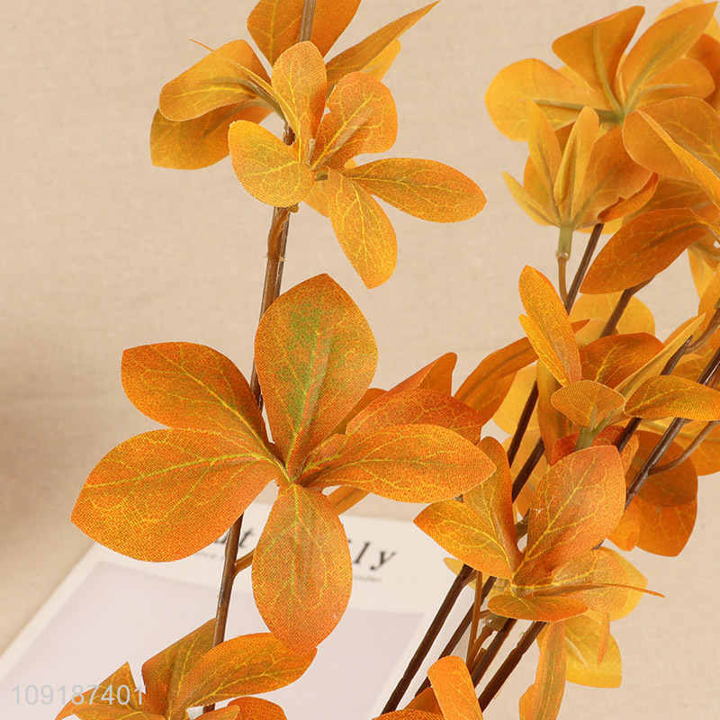 Top selling home decor artificial tree branches fake leaves wholesale