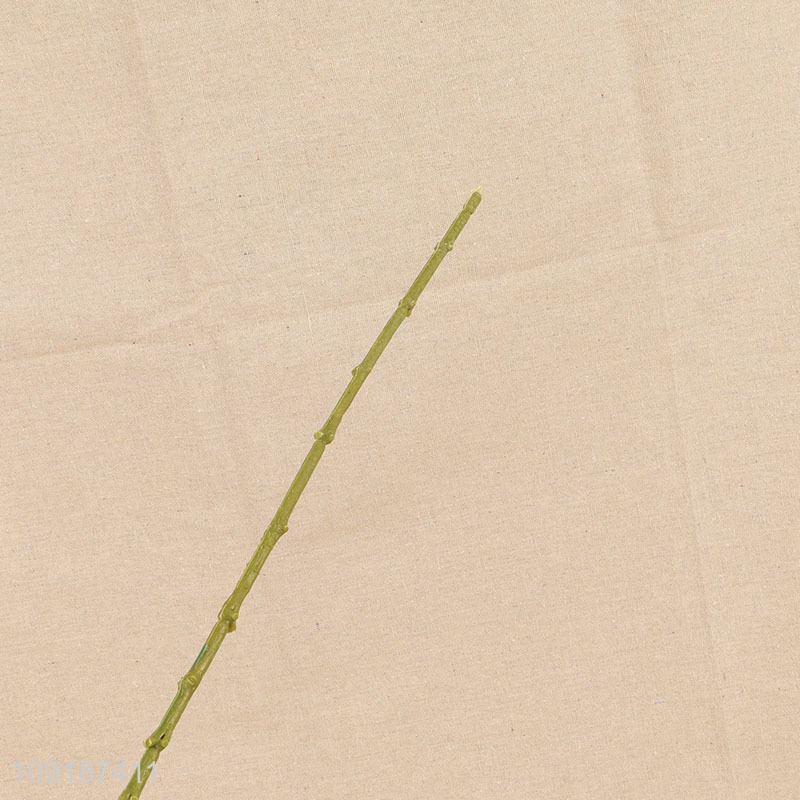 Factory price green artificial tree branches fake leaves for sale