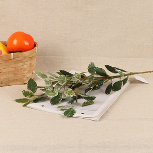 Best selling green artificial tree branches fake leaves wholesale