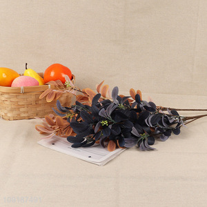Good selling home decor artificial tree branches fake leaves wholesale