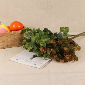 Top sale living room decor artificial tree branches fake leaves wholesale