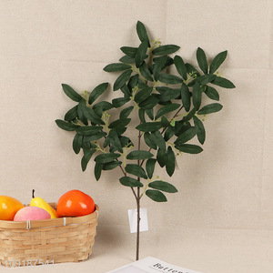 Factory direct sale artificial tree branches fake leaves for home decor
