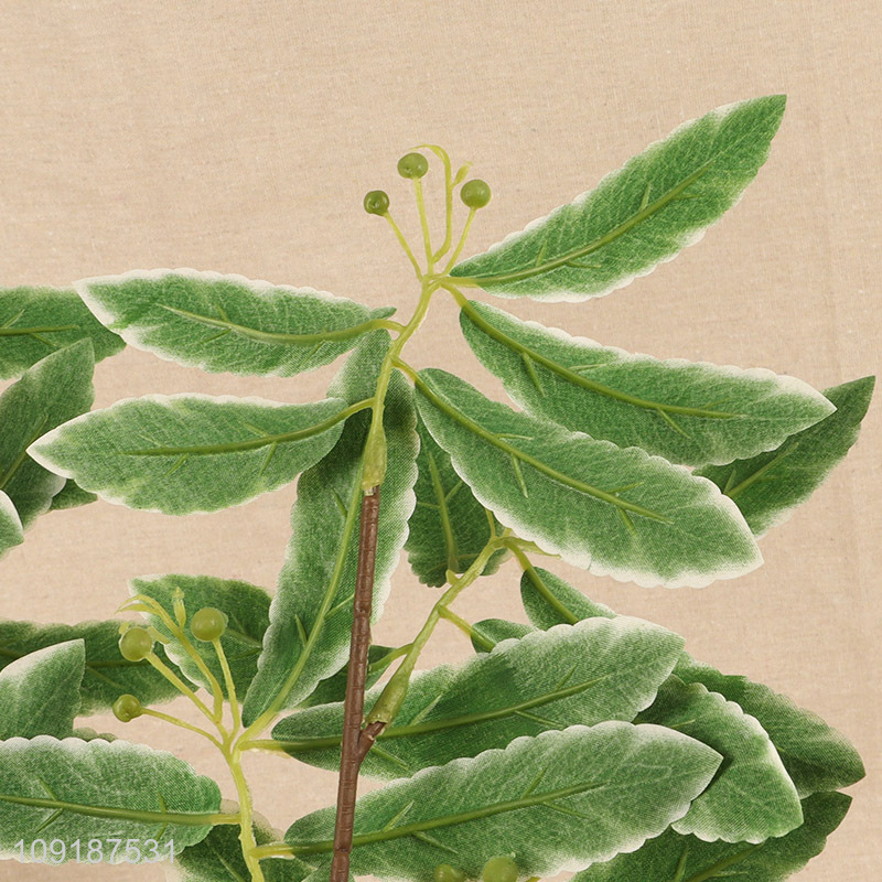 Good selling natural artificial tree branches fake leaves wholesale