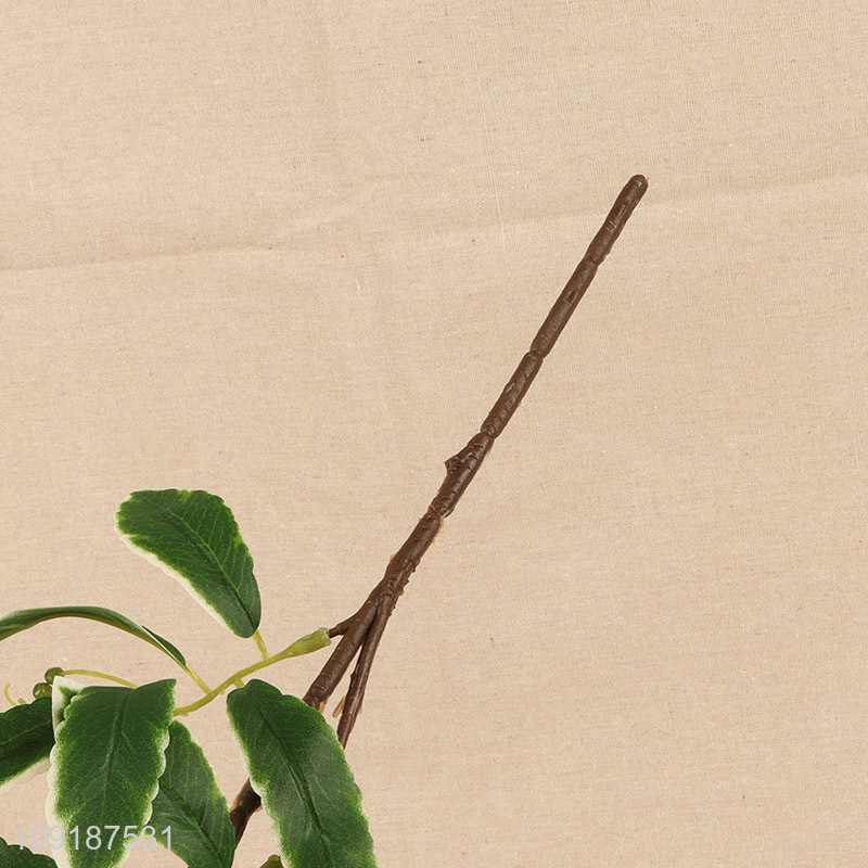 Good selling natural artificial tree branches fake leaves wholesale