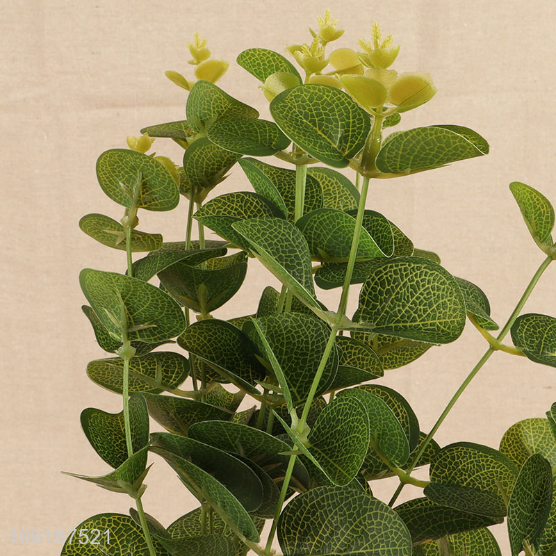 Top sale living room decor artificial tree branches fake leaves wholesale