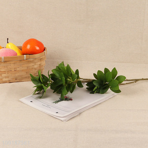 Factory supply home decor artificial tree branches fake leaves for sale