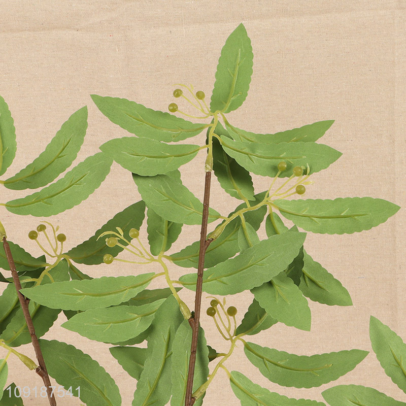 Factory direct sale artificial tree branches fake leaves for home decor