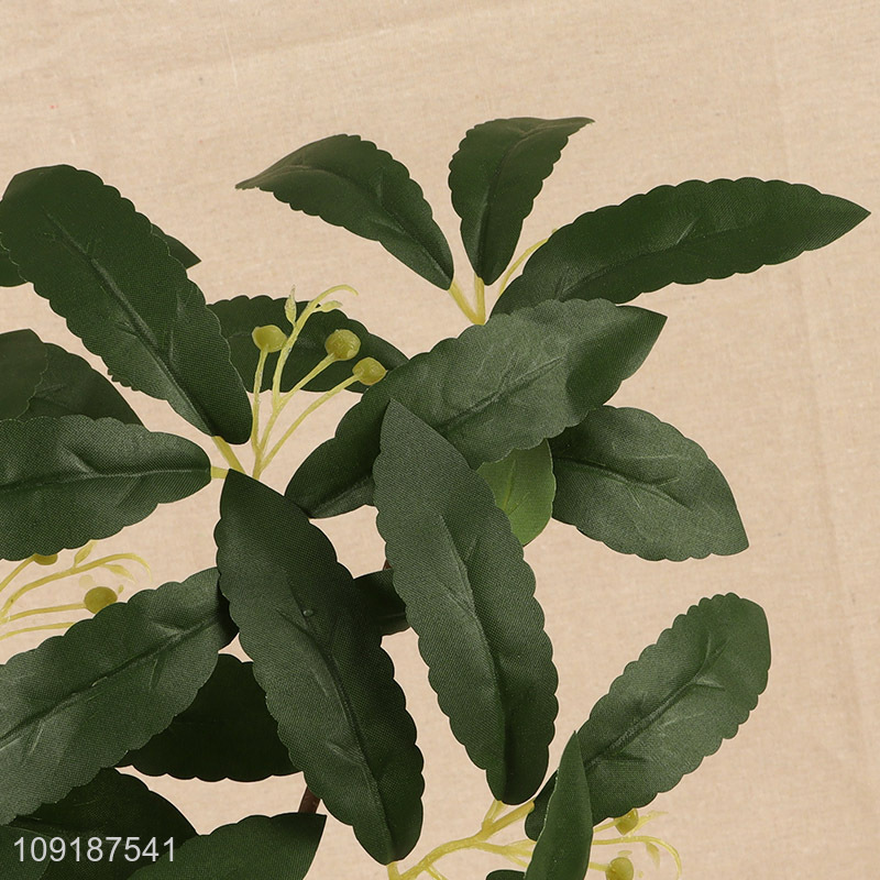 Factory direct sale artificial tree branches fake leaves for home decor