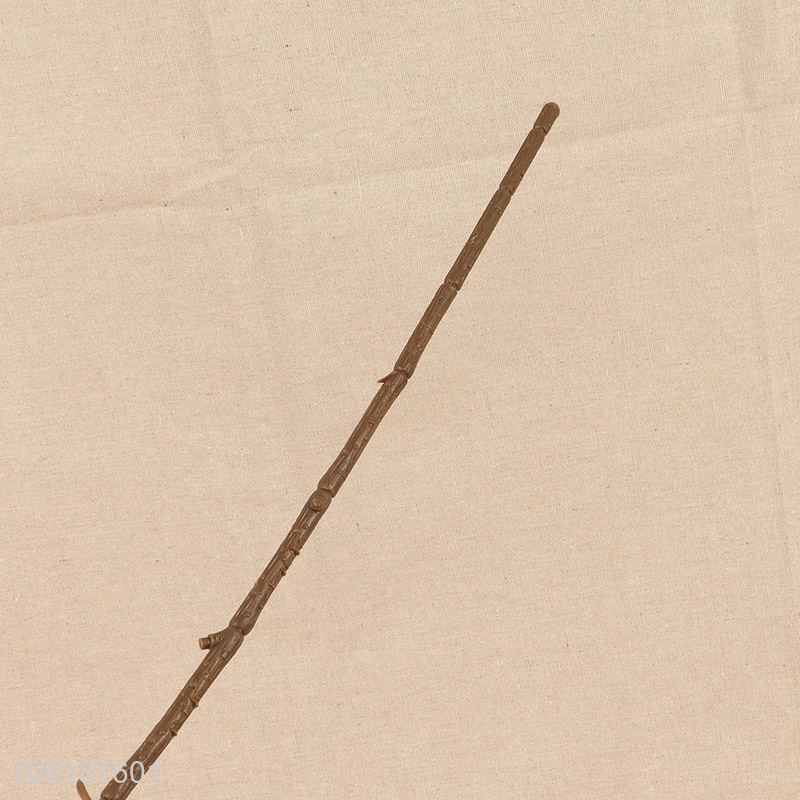 Factory wholesale home decor green artificial tree branches fake leaves