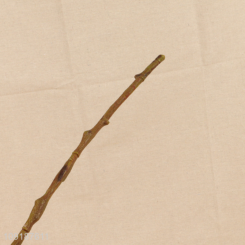 China wholesale green artificial tree branches fake leaves for home decor