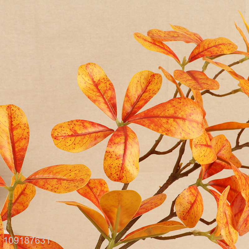 China products natural artificial tree branches fake leaves for sale