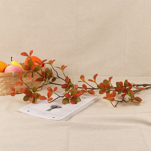 Top products natural home decor artificial tree branches fake leaves for sale