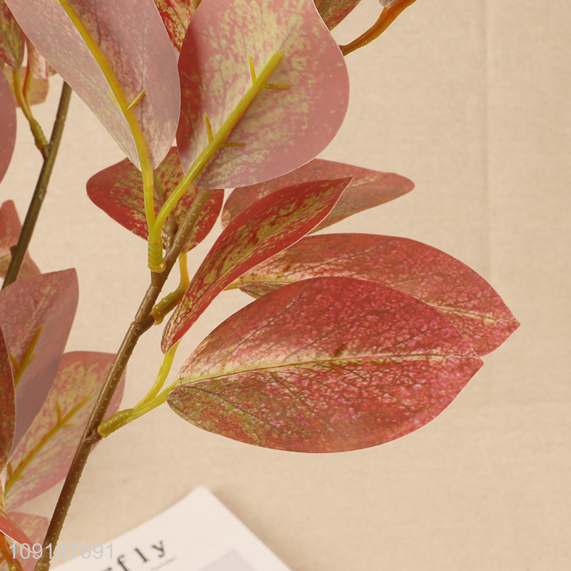 China wholesale living room decor artificial tree branches fake leaves