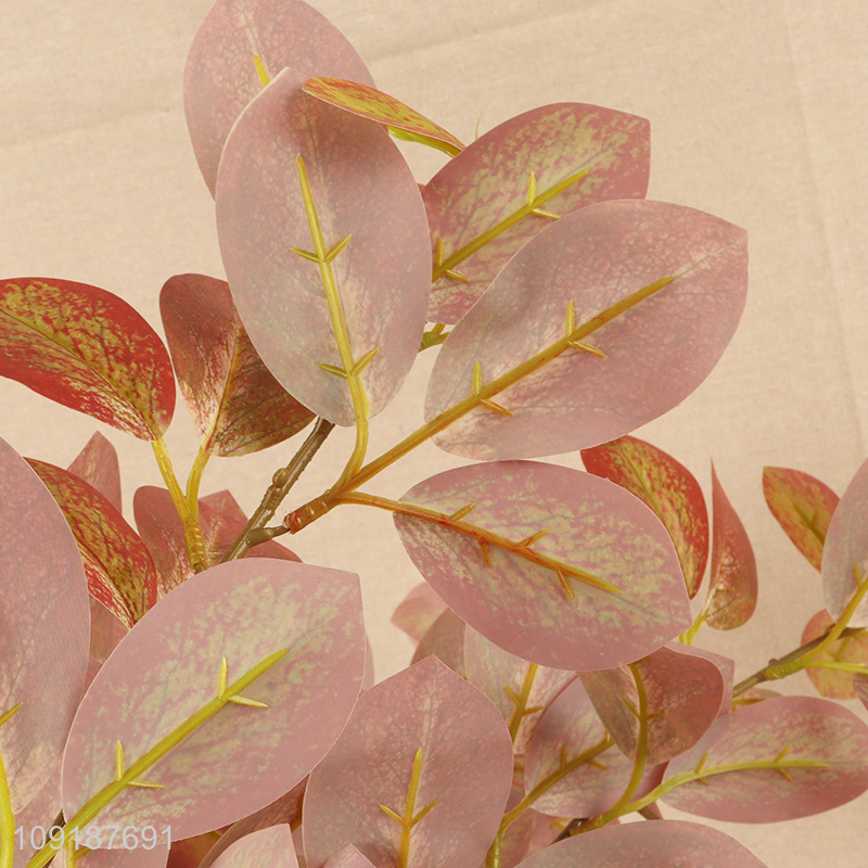 China wholesale living room decor artificial tree branches fake leaves