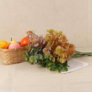 Best selling living room decor artificial tree branches fake leaves wholesale