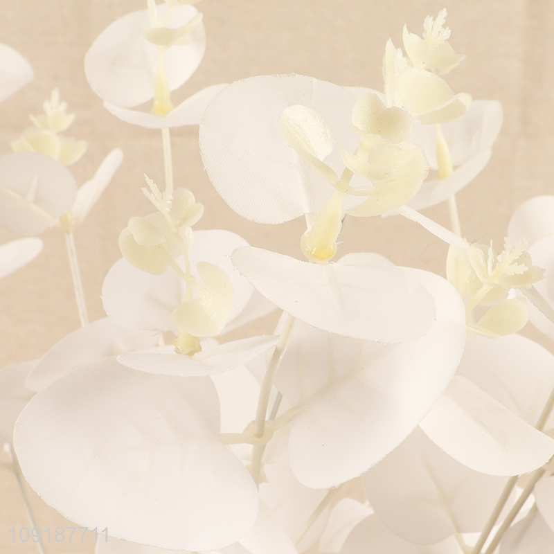 Popular products white artificial tree branches fake leaves for home decor