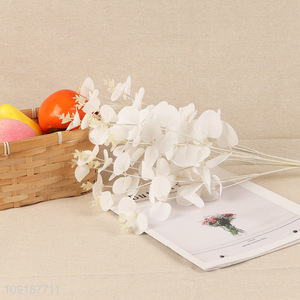 Popular products white artificial tree branches fake leaves for home decor