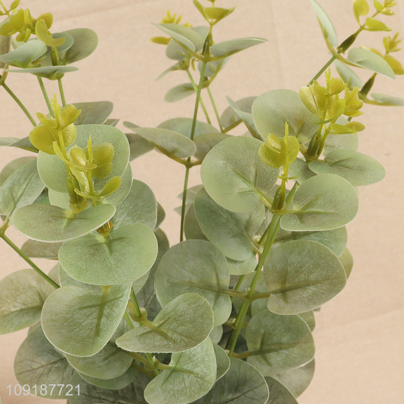 Best selling living room decor artificial tree branches fake leaves wholesale