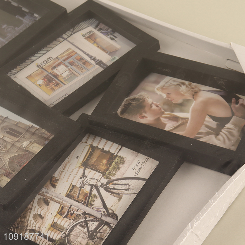 Good Quality 12PCS 4X6 Inch Plastic Picture Frame for Home Wall Decor