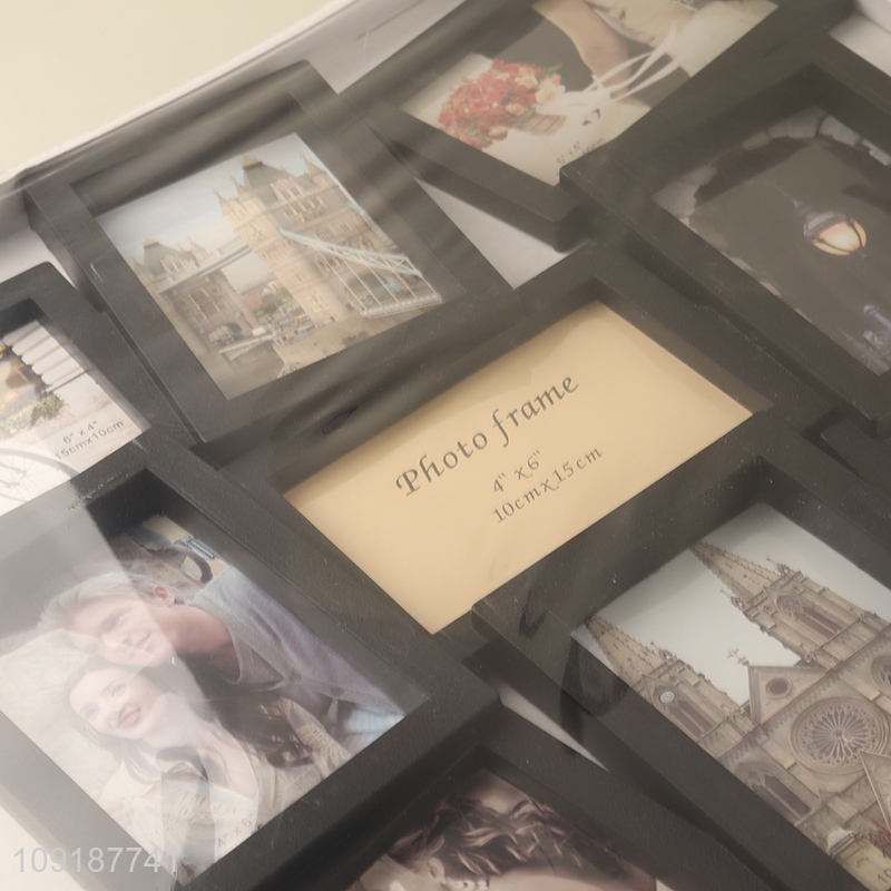 Good Quality 12PCS 4X6 Inch Plastic Picture Frame for Home Wall Decor