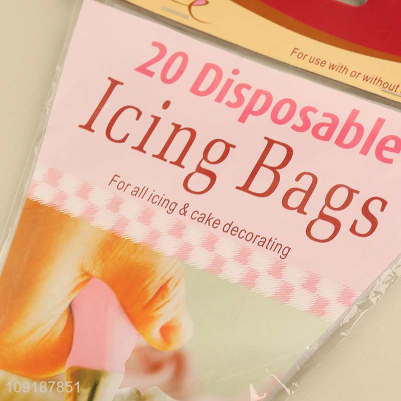 Hot Selling 20PCS 12 Inch Disposable Icing Bags for Cake Decorating