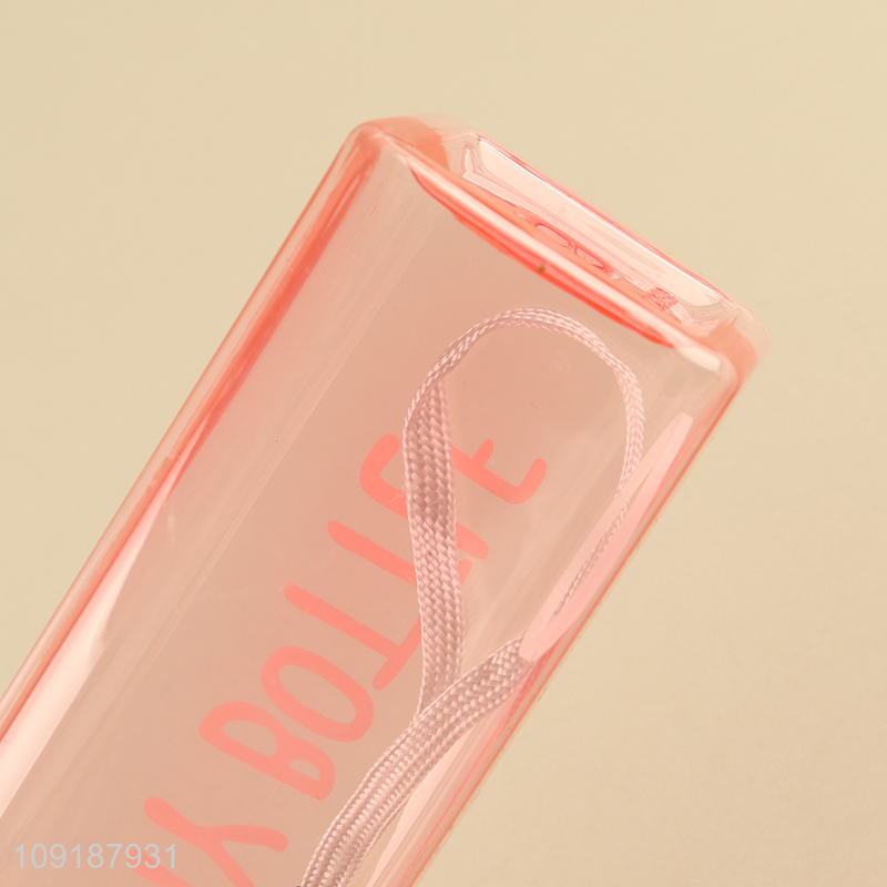 New Arrival 500ML Plastic Water Bottle Custom Leakproof Water Bottle