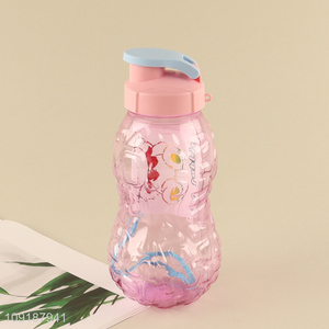 Hot Selling Portable Durable Leakproof Plastic Water Bottle for Kids