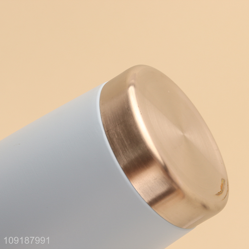 Factory Supply 900ML Stainless Steel Insulated Car Travel Mug with Straw