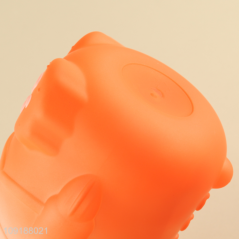 New Arrival Cute Cartoon Bear Plastic Water Bottle Sippy Cup for Kids