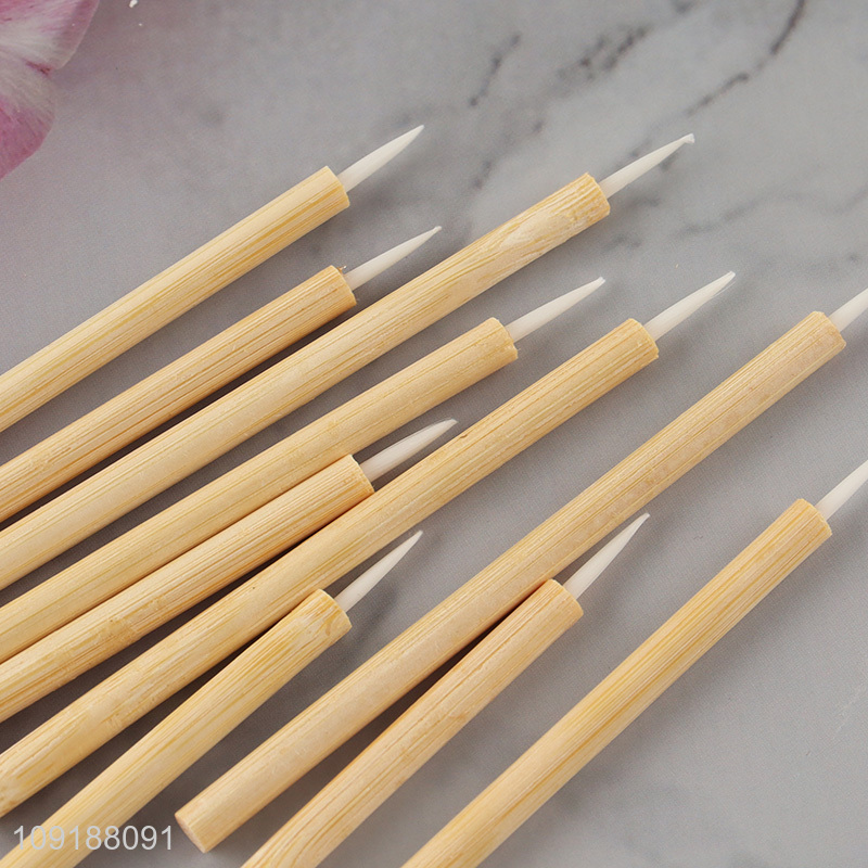 Online Wholesale Disposable Bamboo Eyeliner Brush Eye Makeup Tools
