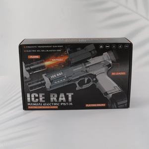 Hot Selling Manual Electric Gel Ball Blaster Gun Manual Electric Ice Rat Gun