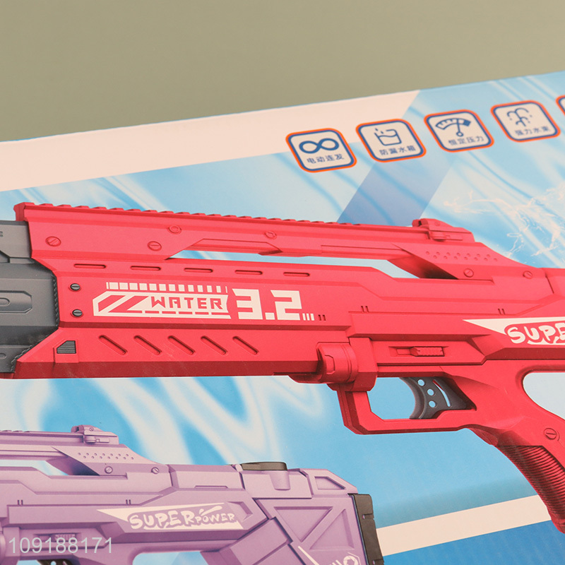 Good Quality Eletric Water Gun with Automatic Water Absorption for Kids Adults