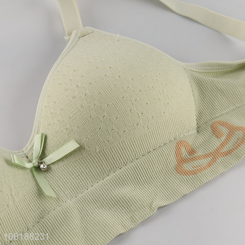 Hot Selling Girls Training Bras Soft Wireless Bras Everyday Bras