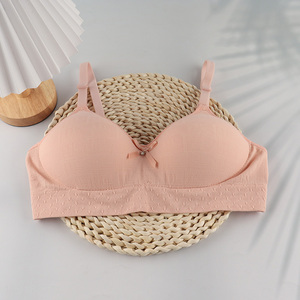 Factory Supply Girls Bras No Wire Padded Bras Girls Underwear