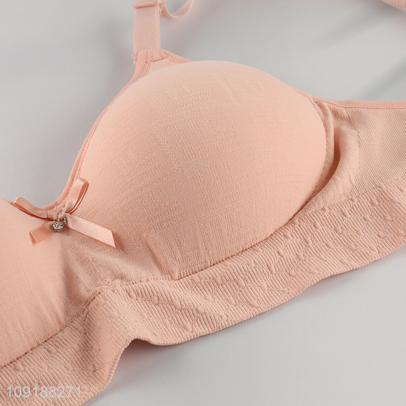 Factory Supply Girls Bras No Wire Padded Bras Girls Underwear